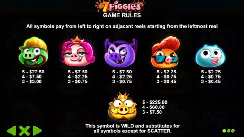 7 piggies free play