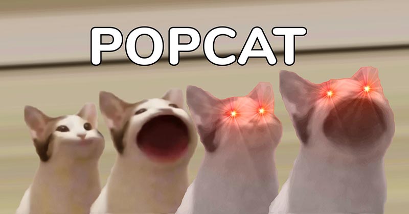 เกม popcat แมวอ้าปาก - " popcat-game-cat-open-mouth "